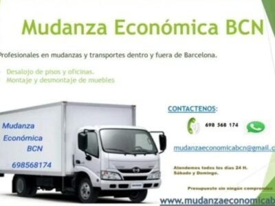 Transportés y mudanzas económicas